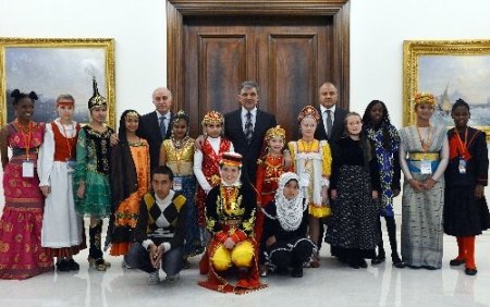 23 Nisan çocukları, Çankaya Köşkü’nde