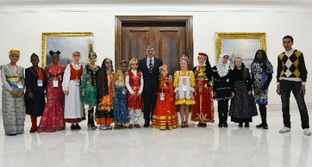 23 Nisan çocukları, Çankaya Köşkü’nde