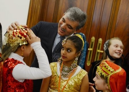 23 Nisan çocukları, Çankaya Köşkü’nde