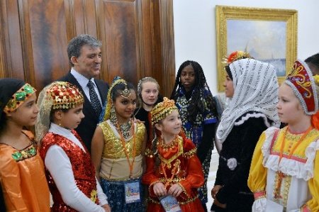 23 Nisan çocukları, Çankaya Köşkü’nde