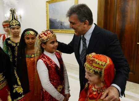 23 Nisan çocukları, Çankaya Köşkü’nde