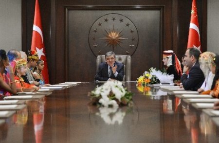 23 Nisan çocukları, Çankaya Köşkü’nde