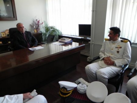 245 deniz harp okulu öğrencisi eğitim kapsamında Ereğli’ye geldi