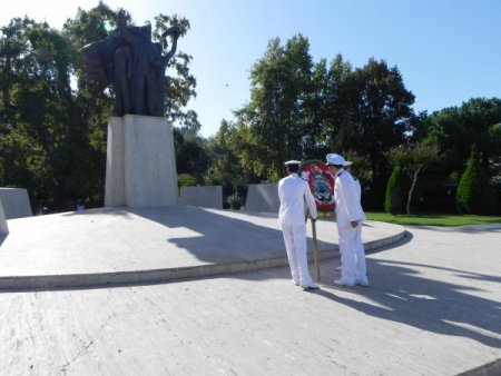 245 deniz harp okulu öğrencisi eğitim kapsamında Ereğli’ye geldi