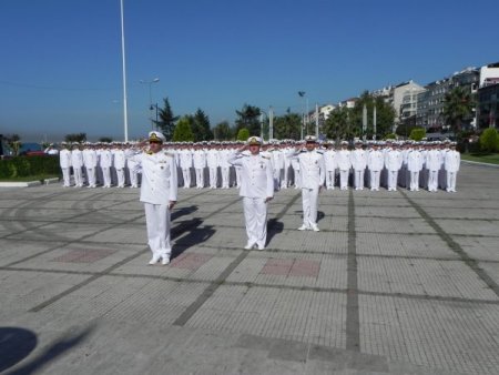 245 deniz harp okulu öğrencisi eğitim kapsamında Ereğli’ye geldi