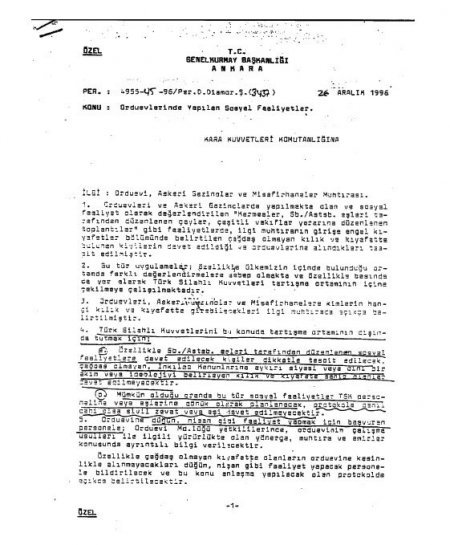 28 Şubat'ın 'Sivil Batı Çalışma Grubu' ortaya çıktı