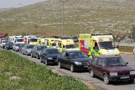 2'inci tıbbi yardım konvoyu Suriye’ye geçti