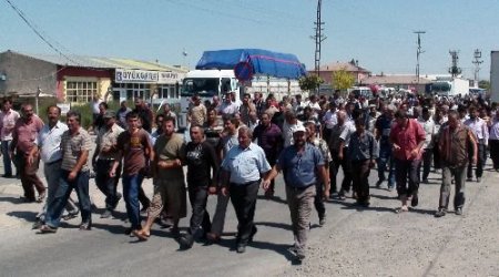 3 Bin Nakliyeci Motorin Zammını Protesto Etti