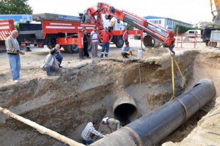 30 yıllık vanalar yenilendi, taşkın riski ortadan kalktı