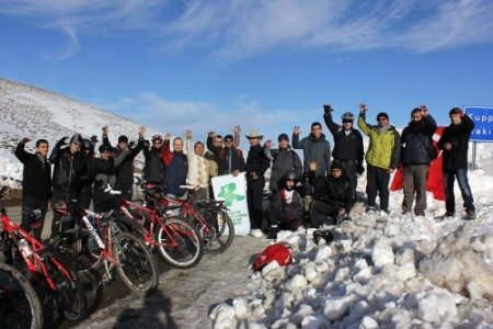300 sporcu Nemrut Dağı'na bisikletle tırmanacak