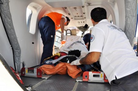 307 Kilogram Obez Hasta, Özel Hava Ambulansı İle Bolu’ya Nakledildi