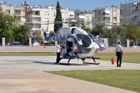 307 Kilogram Obez Hasta, Özel Hava Ambulansı İle Bolu’ya Nakledildi