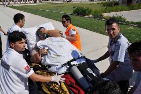 307 Kilogram Obez Hasta, Özel Hava Ambulansı İle Bolu’ya Nakledildi