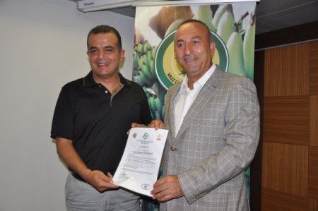 36 Muz Üreticisine 'İyi Tarım Uygulamaları' Sertifikası Verildi