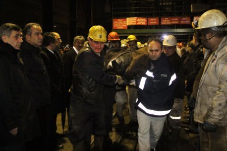 5 işçinin cenazesi otopsi için morga götürüldü