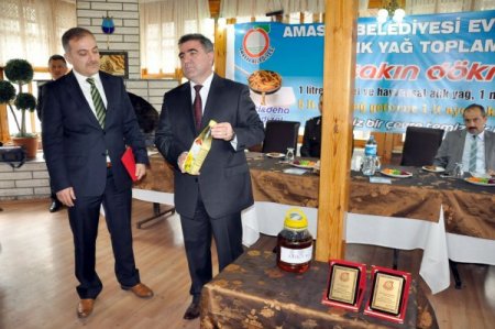 5 litre atık yağ getirene 1 litre ayçiçek yağı hediye
