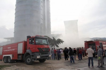 5 yıldızlı otelde yangın çıktı