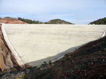 60 milyon liralık Akbaş Barajı’nın gövde dolgusu tamamlandı