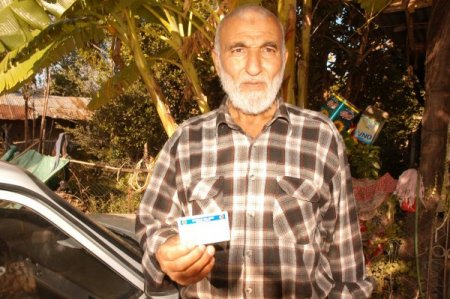 65 yaşında ehliyet aldı