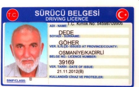 65 yaşında ehliyet aldı