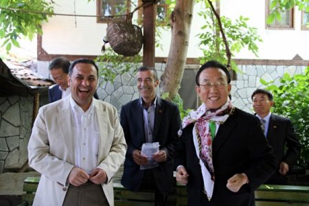 700 Yıllık Osmanlı Köyü, Güney Kore Heyetini Ağırladı