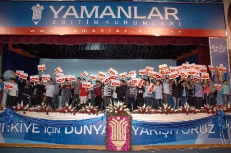 71 ilden 2 bin 443 öğrenci Yamanlar’da yarıştı