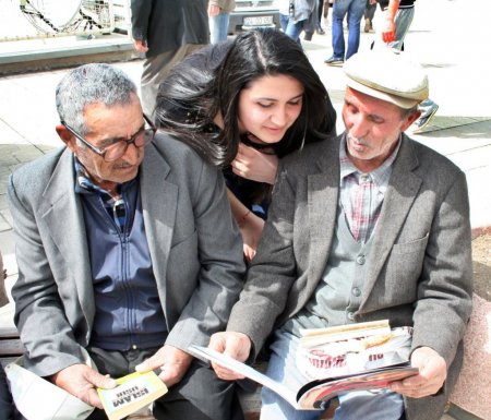 7’den 70’e herkes kitap okudu