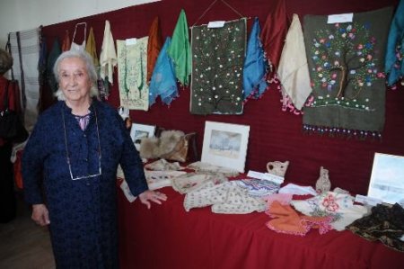 81 Yaşında Yörük Sergisi Açtı