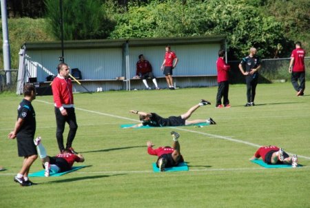 A Milli Futbol Takımı, Hoenderloo'da ikinci antrenmanını yaptı