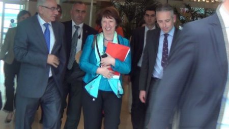 AB Dışişleri Yüksek Temsilcisi Ashton İstanbul’da