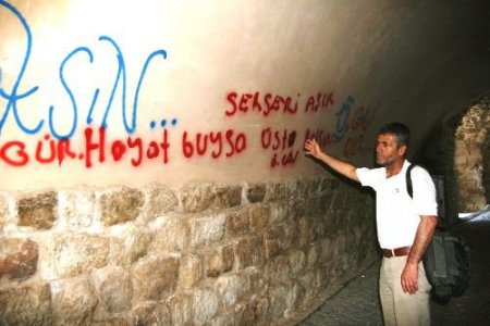 Abbaraları Yazboz Tahtasına Çevirdiler