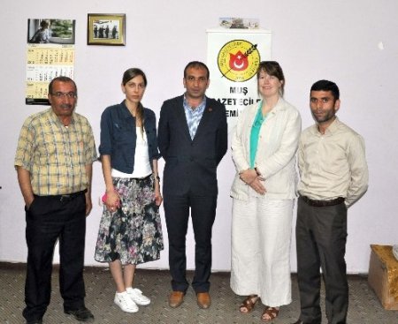 ABD Adana Konsolosluğu Basın Ataşesi Muş'ta
