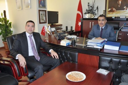 ABD Adana Konsolosu Başkan Çelikcan’ı ziyaret etti