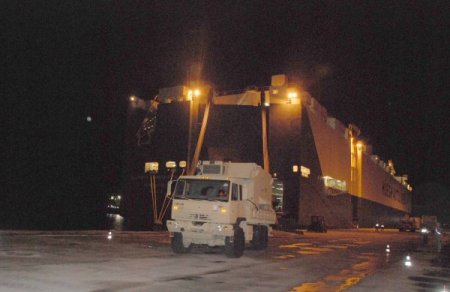 ABD patriotları İskenderun Limanı'na indirildi