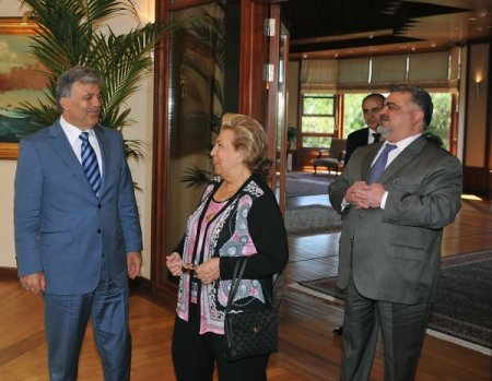 Abdullah Gül, Semra Özal Ve Ahmet Özal İle Görüştü