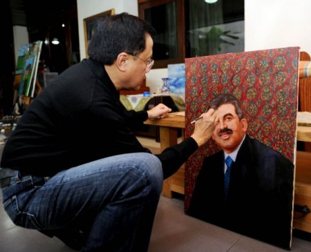 Abdullah Gül Hayranı Devlet Adamı, Sevgisini Resimle Anlatıyor