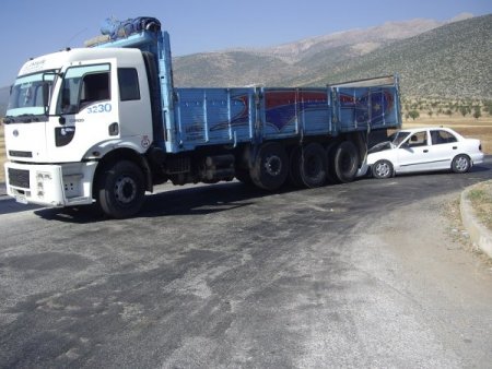 Acıapayam'daki trafik kazasında bir kişi yaralandı