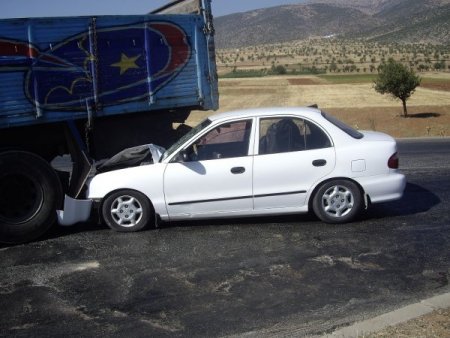 Acıapayam'daki trafik kazasında bir kişi yaralandı