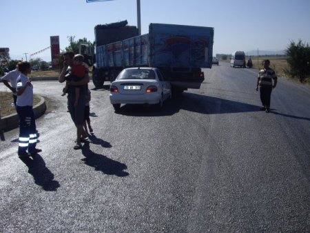 Acıapayam'daki trafik kazasında bir kişi yaralandı