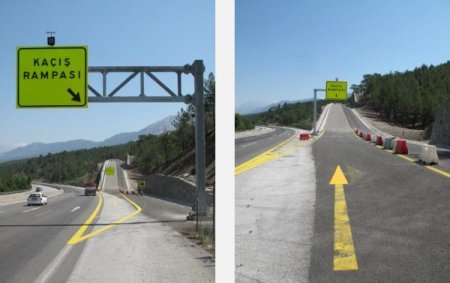 Acil kaçış rampası 4 ayda 7 muhtemel kazayı önledi