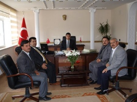 Acıpayam Ticaret Odası'nın yeni yönetimi ziyaretlere başladı