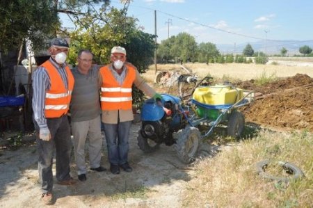 Acıpayam'da haşre ile mücadele çalışmaları devam ediyor