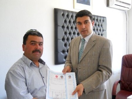 Acıpayam'da ilk 2B tapuları verildi