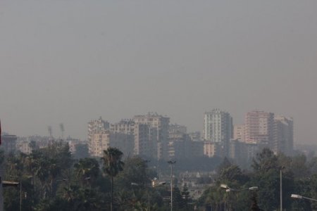 Adana, anızdan dolayı duman altı oldu