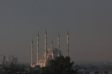 Adana, anızdan dolayı duman altı oldu