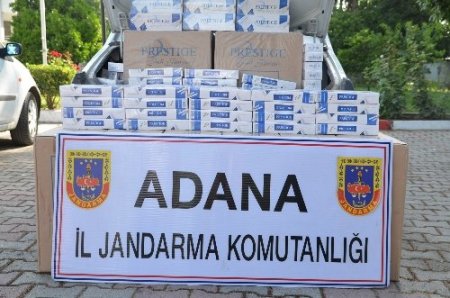 Adana'da 17 günde 124 bin paket kaçak sigara, 122 kilo uyuşturucu ele geçirdi