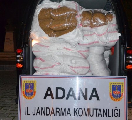 Adana'da 96 kilogram esrar ele geçirildi