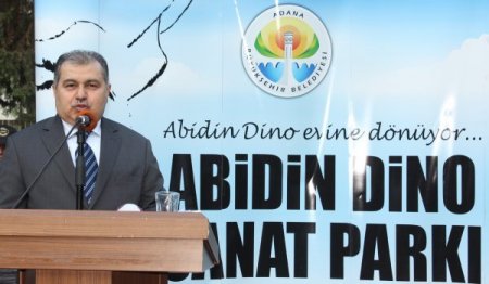 Adana'da Abidin Dino Sanat Parkı Açıldı