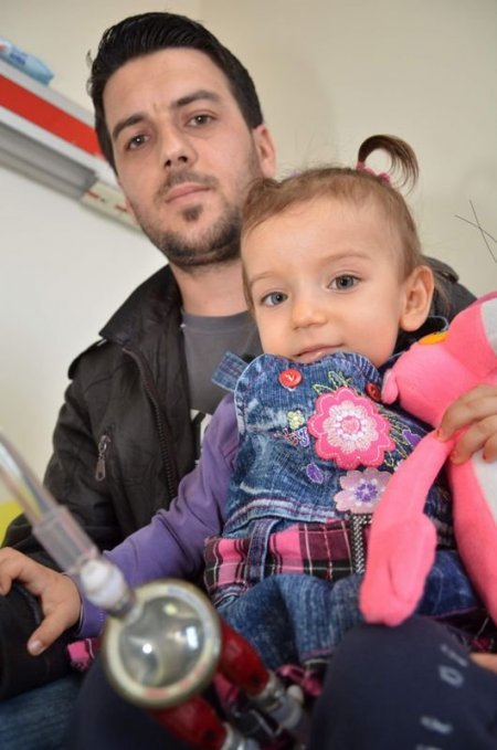 Adana'da bağışlanan kalp 2 yaşındaki Melek'e umut oldu