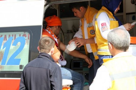 Adana'da derbi öncesi gerginlik çıktı